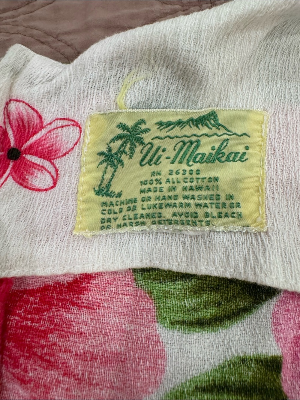 1960’s vintage authentic Hawaiian Wedding Dress made in Hawaii- 2P - Picture 16 of 16
